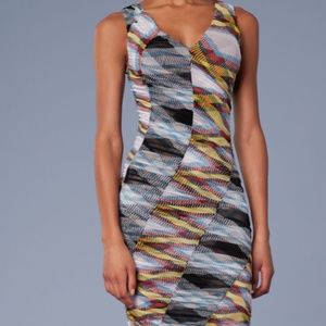 New Diane von Furstenberg mesh midi-dress w/ tag